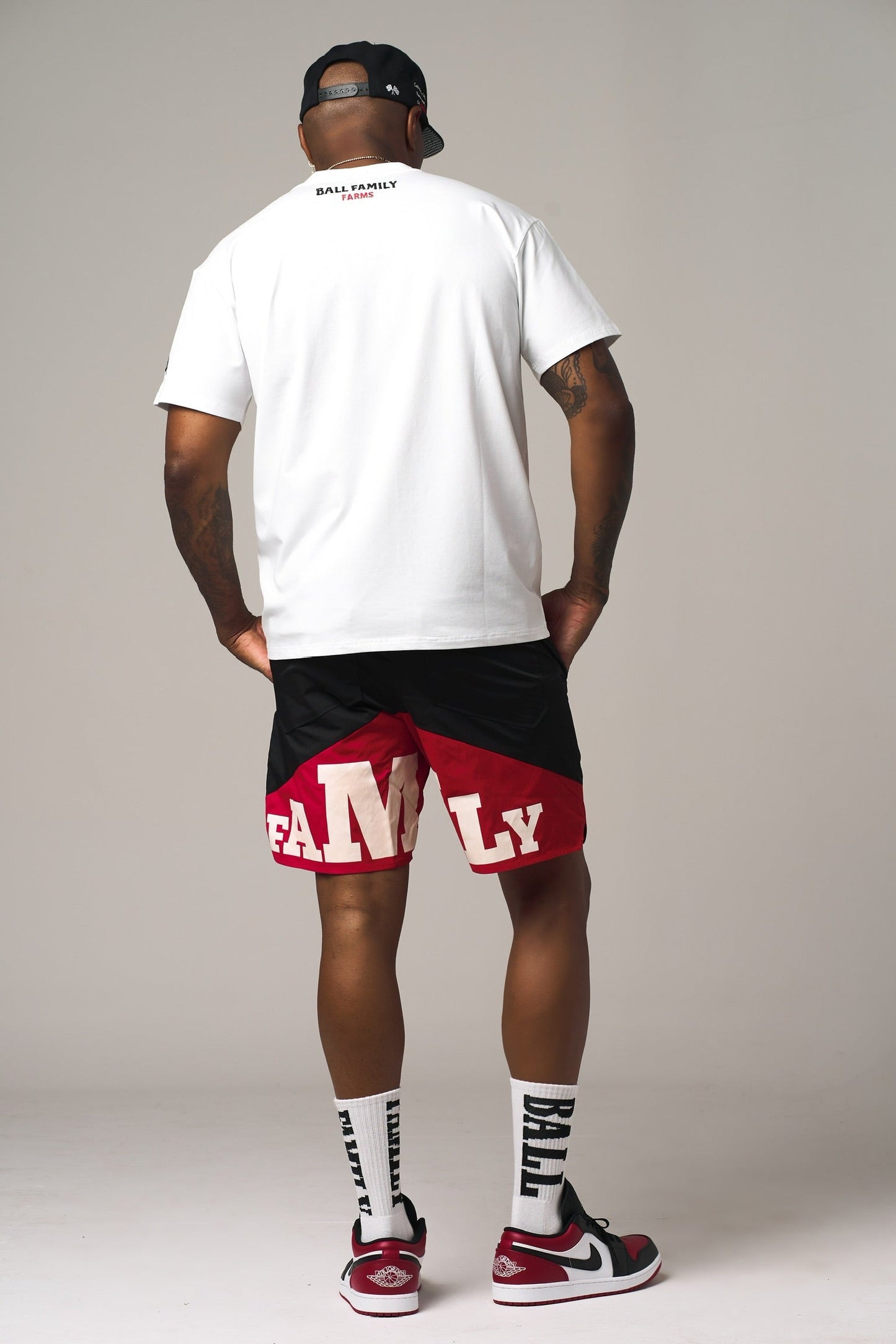 BFF Arrogant Shorts Black & Red
