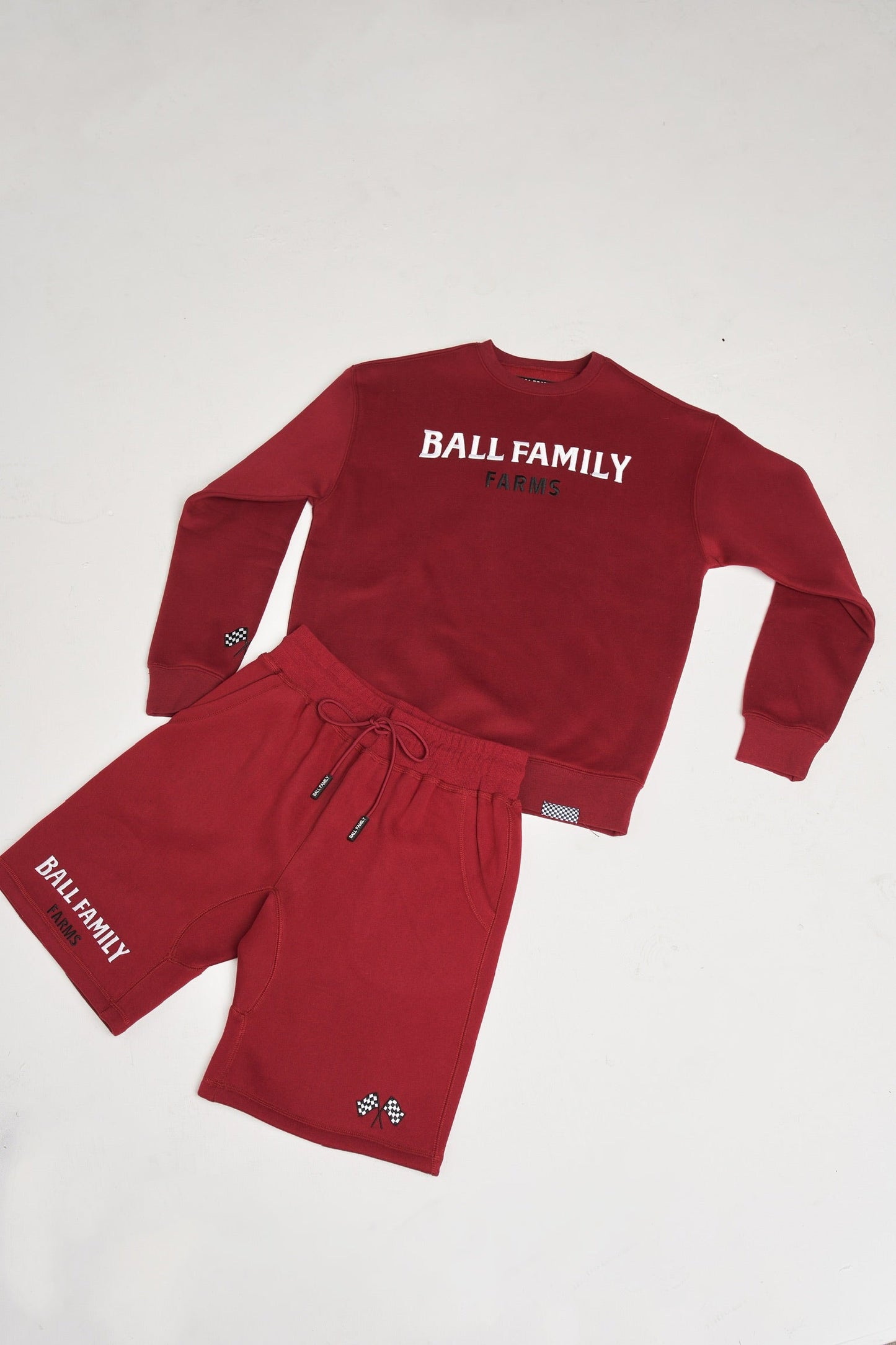 BFF Crewneck Sweater Burgundy