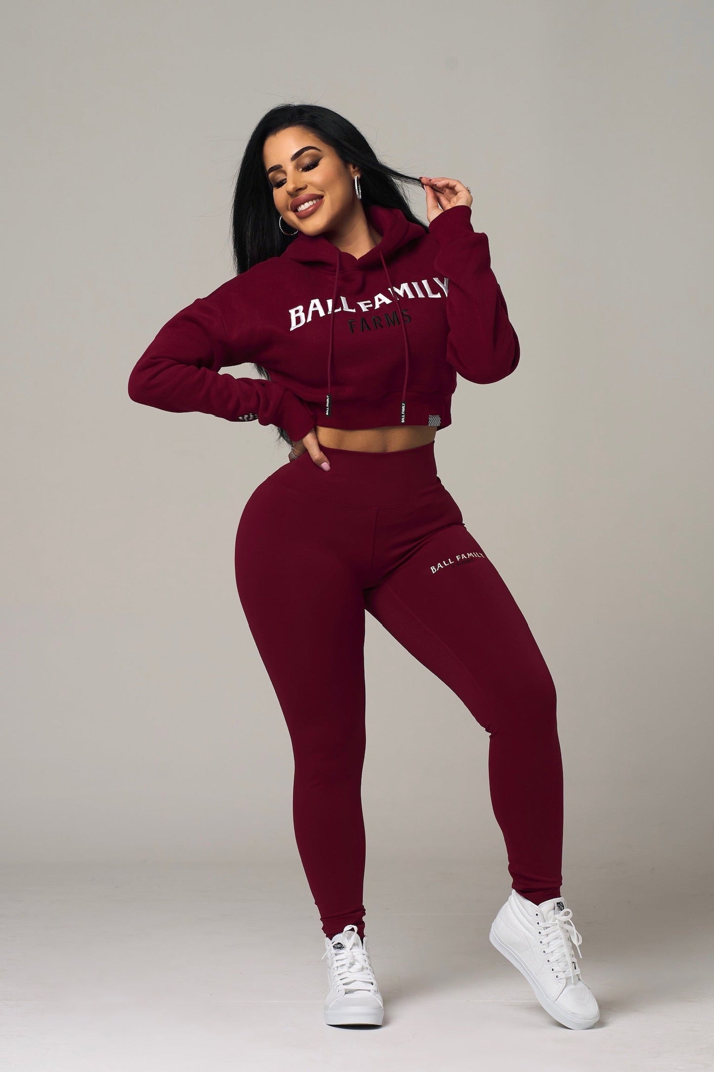 BFF Leggings Burgundy