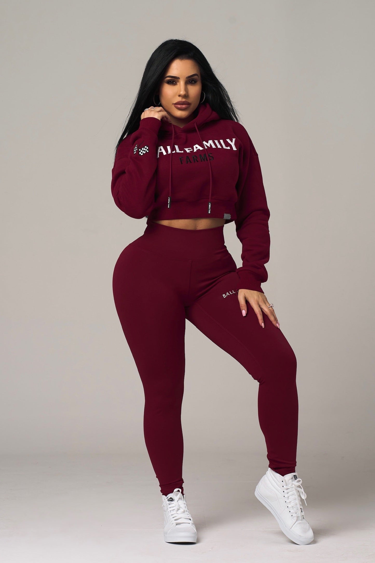 BFF Leggings Burgundy