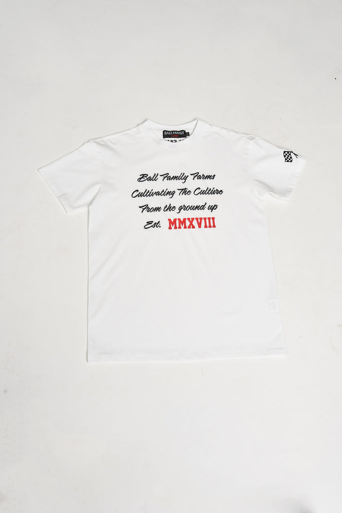Cultivating The Culture T-Shirt White