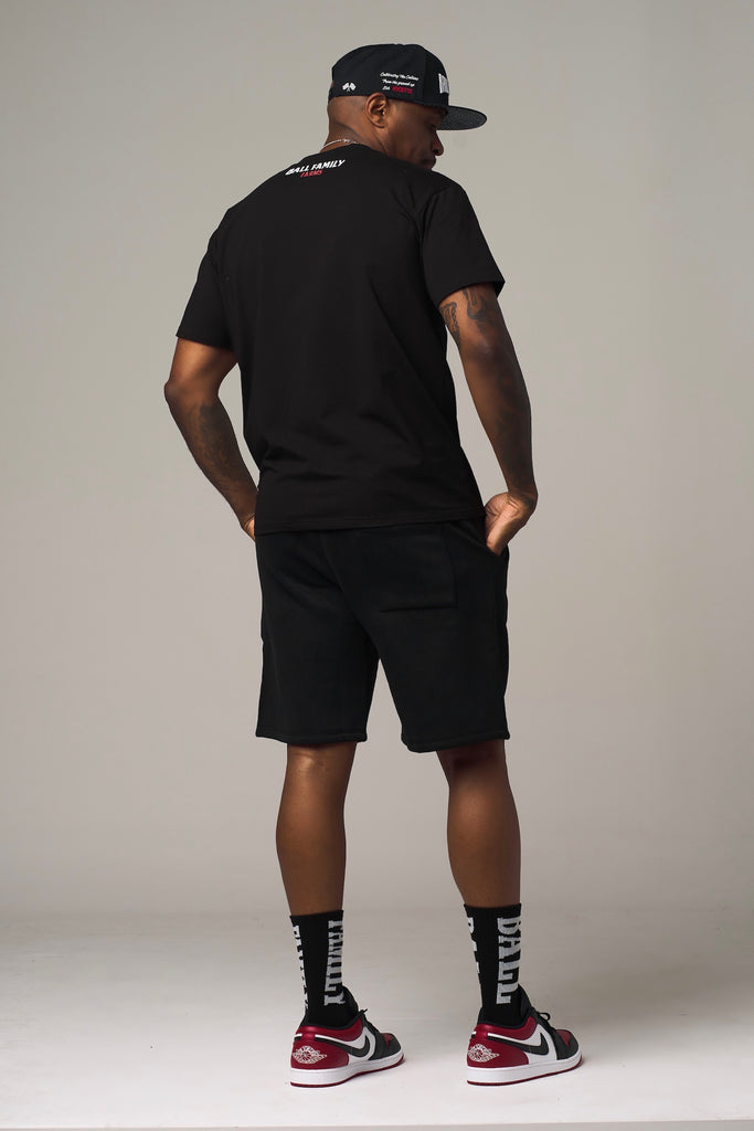 BFF Jogger Shorts Black